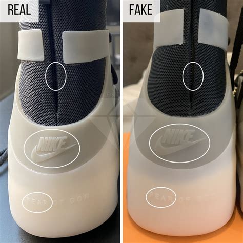 real vs fake fear of god nike